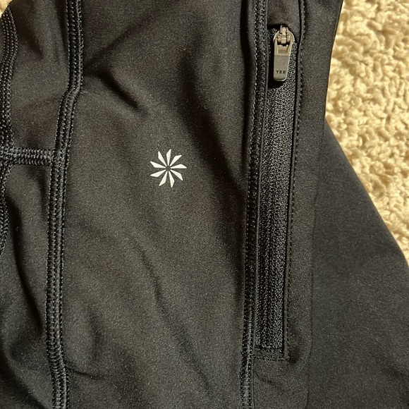 Athleta accelerate crop 3/4 worn once - Picture 4 of 4